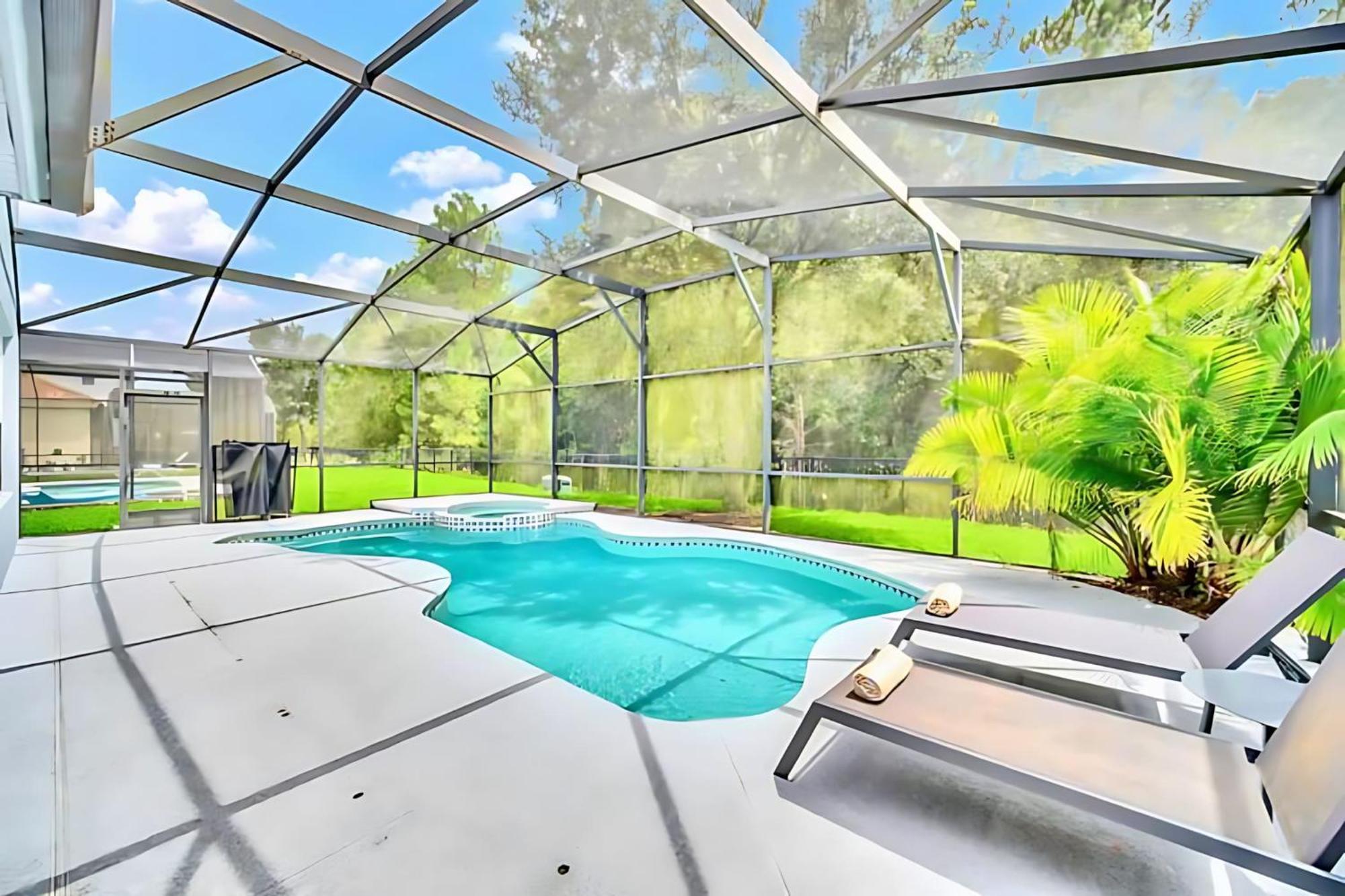6Br Resort Home Near Disney - With Private Pool Hot Tub And Games Room Киссимми Экстерьер фото